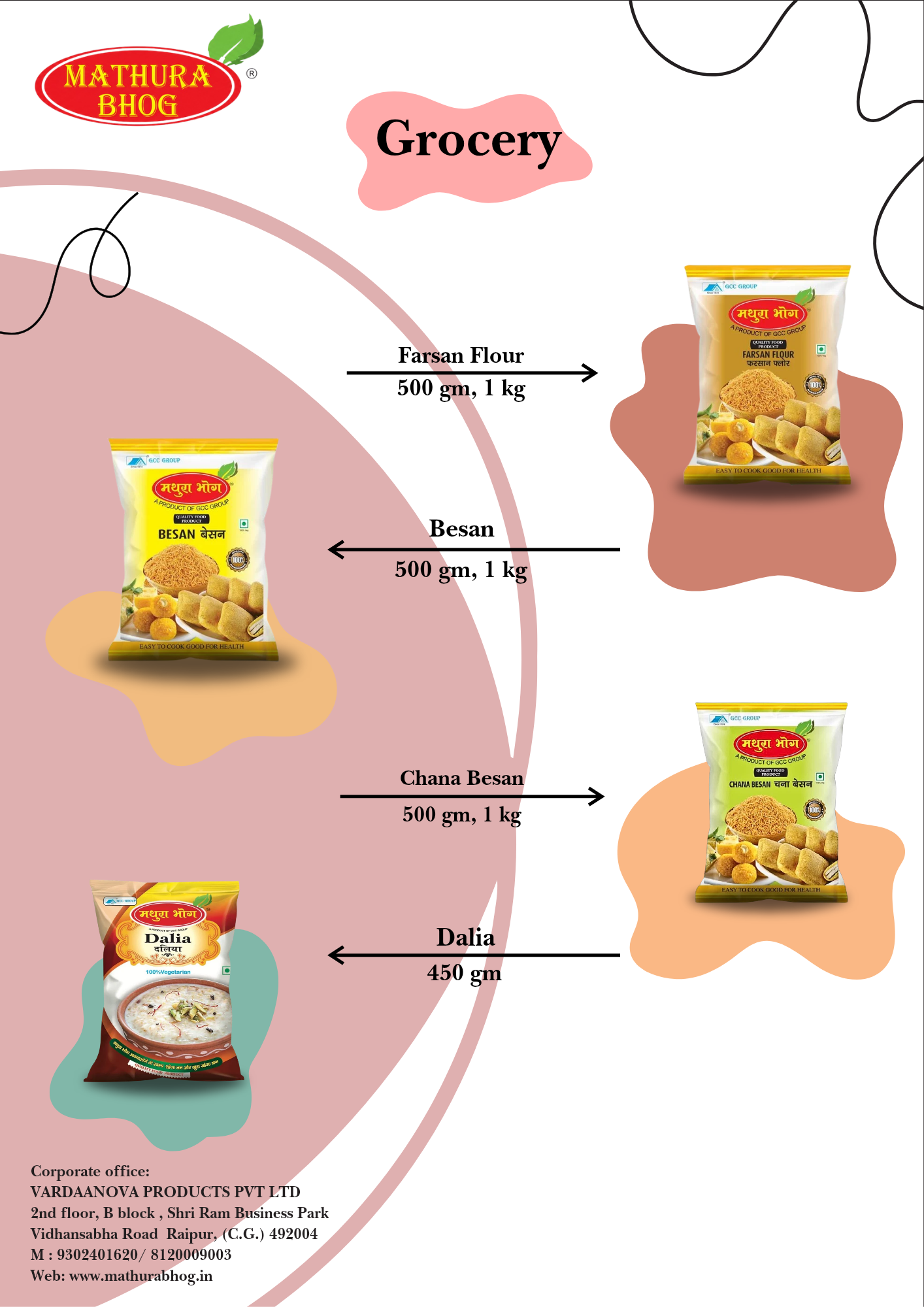 Mathura Bhog brochure page 1